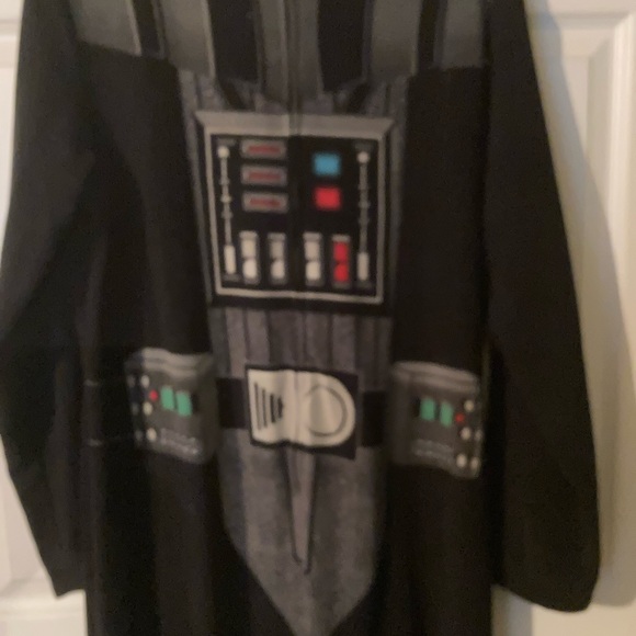 Star Wars Black Darth Vader Adult Onsie - Picture 1 of 4